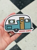 Hoosier Camper Sticker