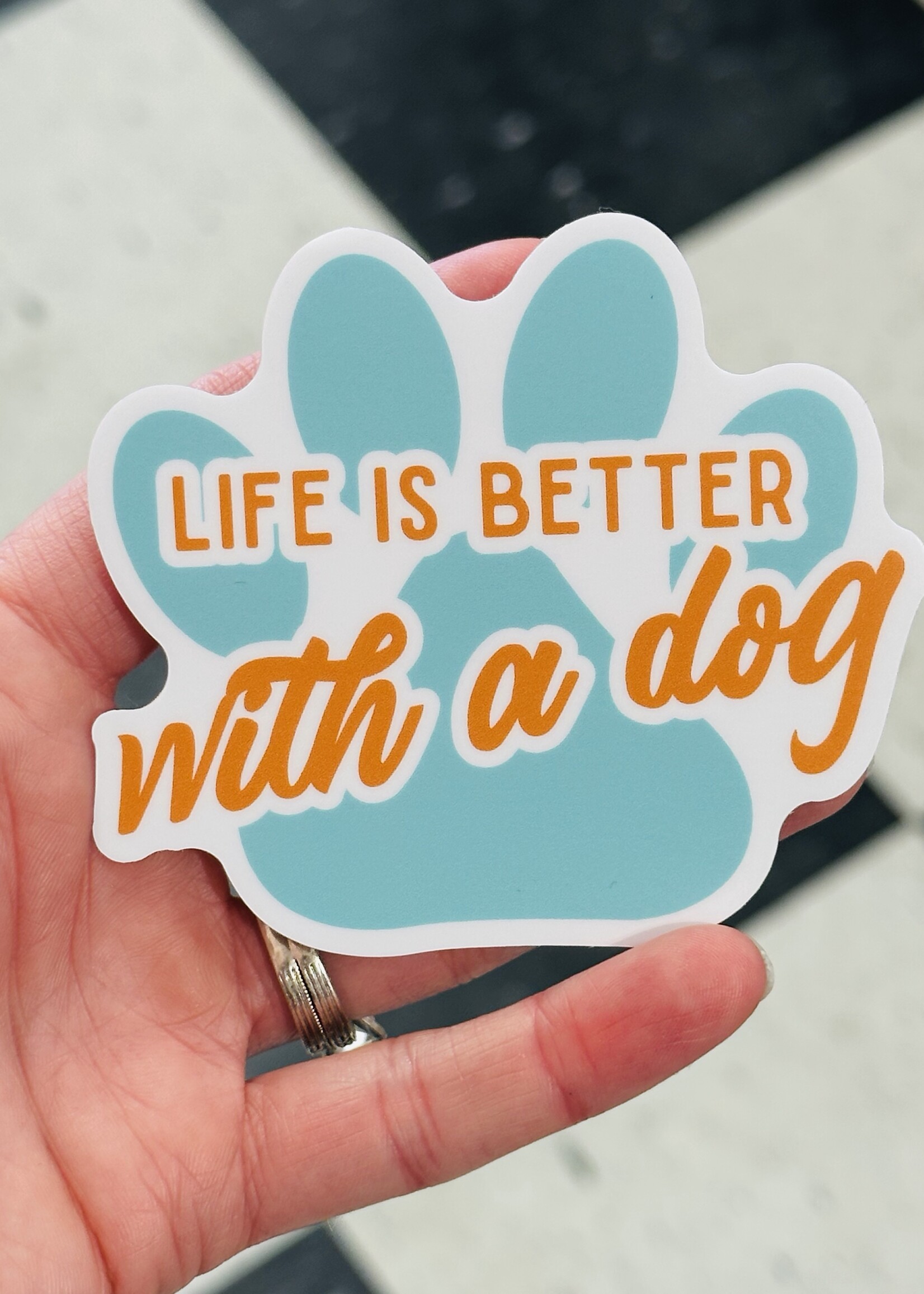 Stickers Northwest Life Is Better With A Dog Sticker