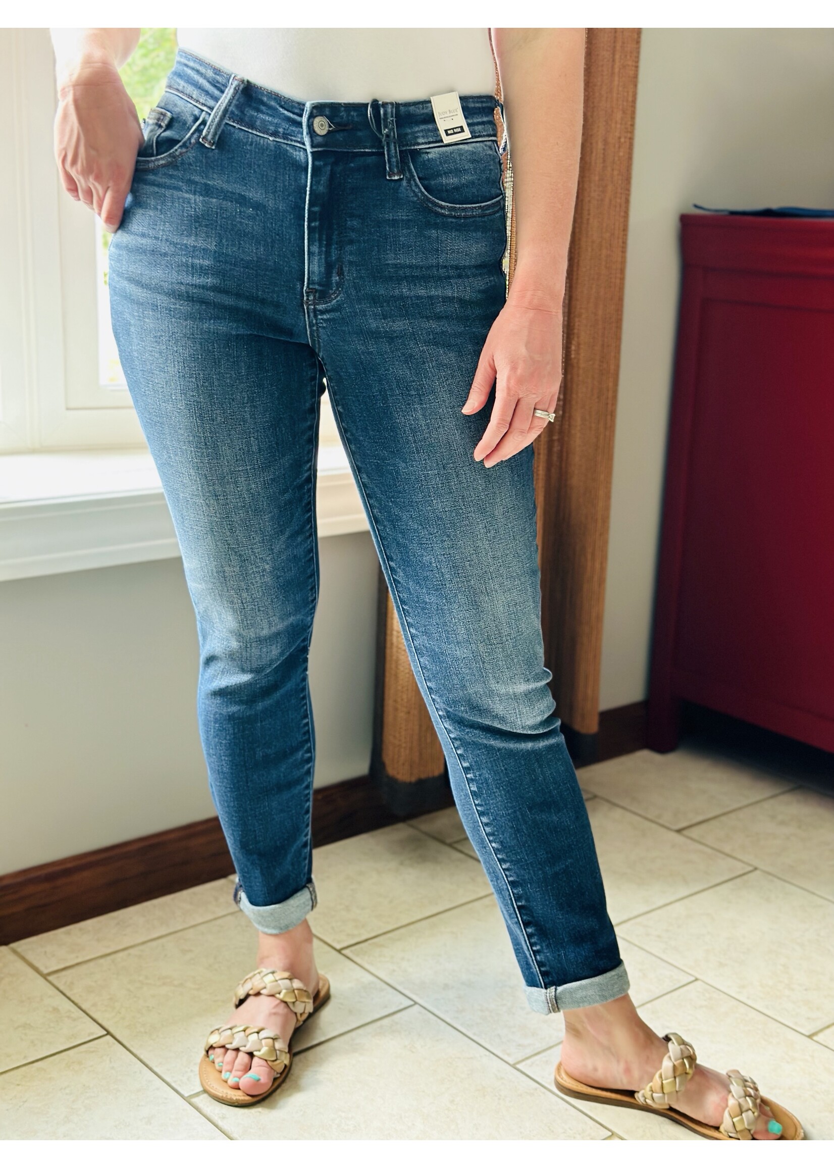 Judy Blue Mid-Rise Slim Fit Jeans
