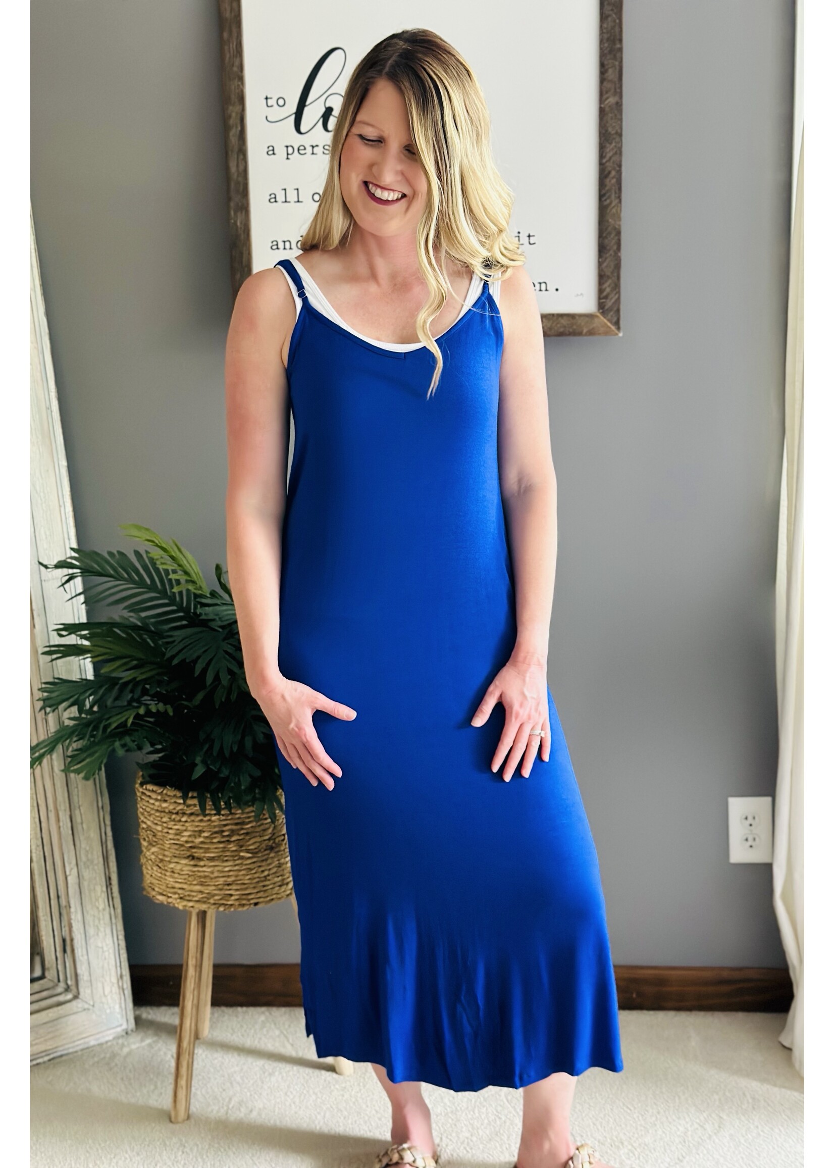 The Everyday Maxi Dress in Royal