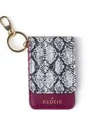 Kedzie Python ID Holder Keychain