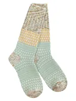 World's Softest Socks World's Softest Socks Textured Crew-Frosty Multi