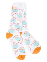 World's Softest Socks Cozy Socks-Cereal