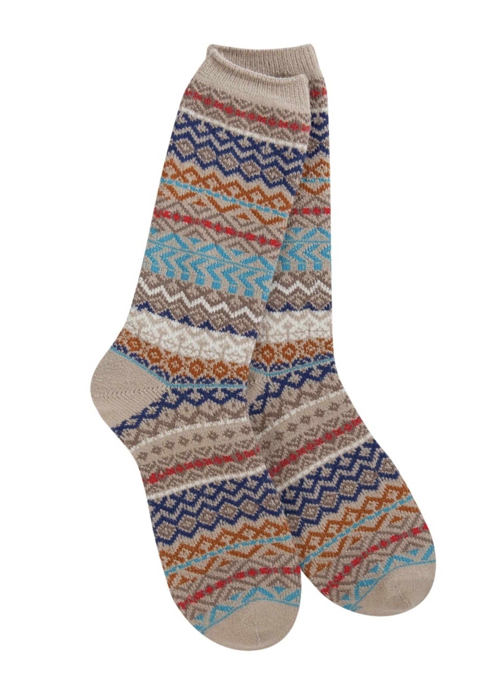 World's Softest Socks Simply Taupe Studio Socks