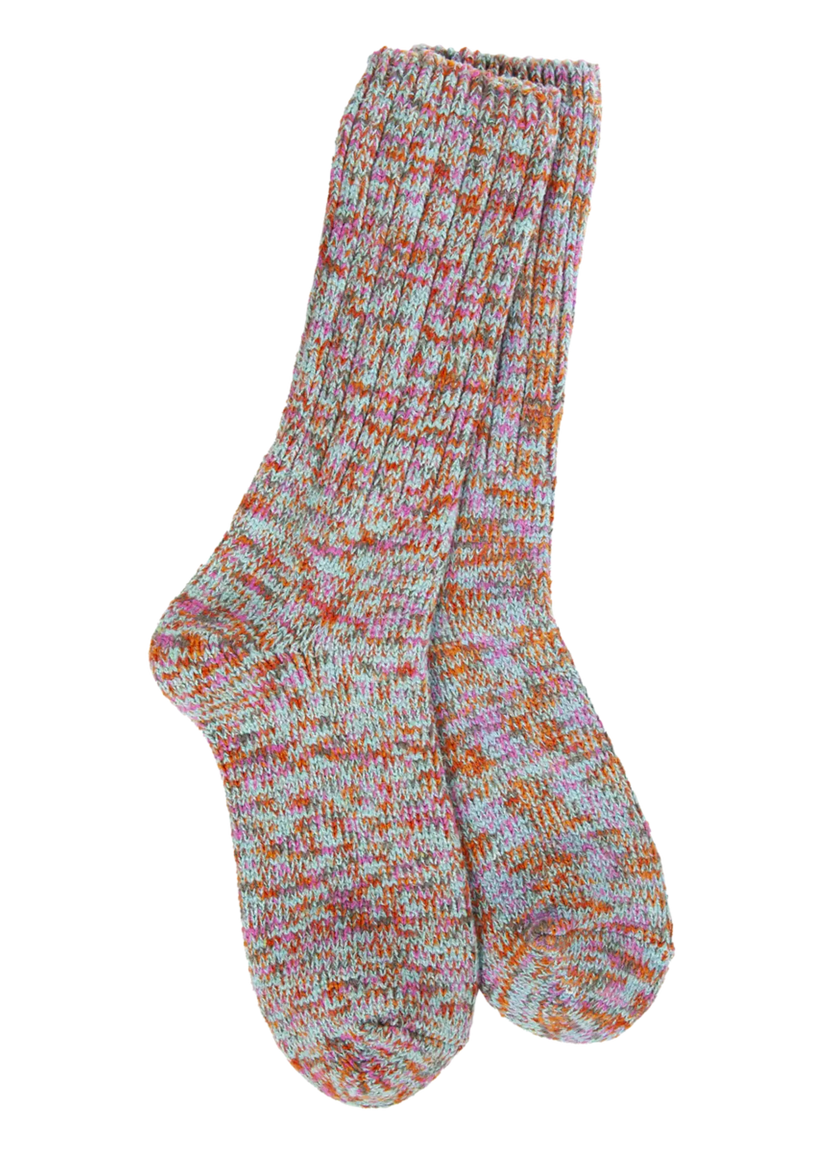 World's Softest Socks Ragg Crew Socks-Boho