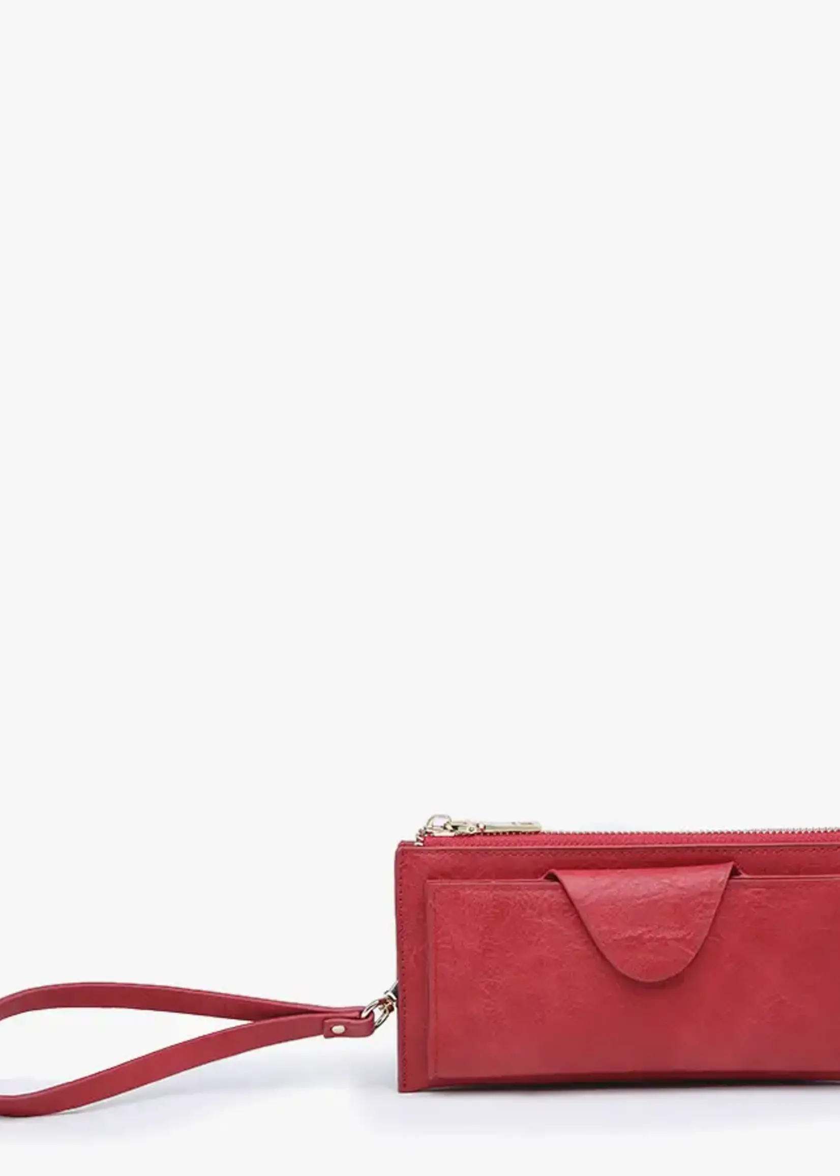 Jen & Co. Kyla Wallet in Red