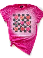 Conversation Hearts Bleached Tee