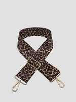 Jen & Co. Mustard Leopard Guitar Strap