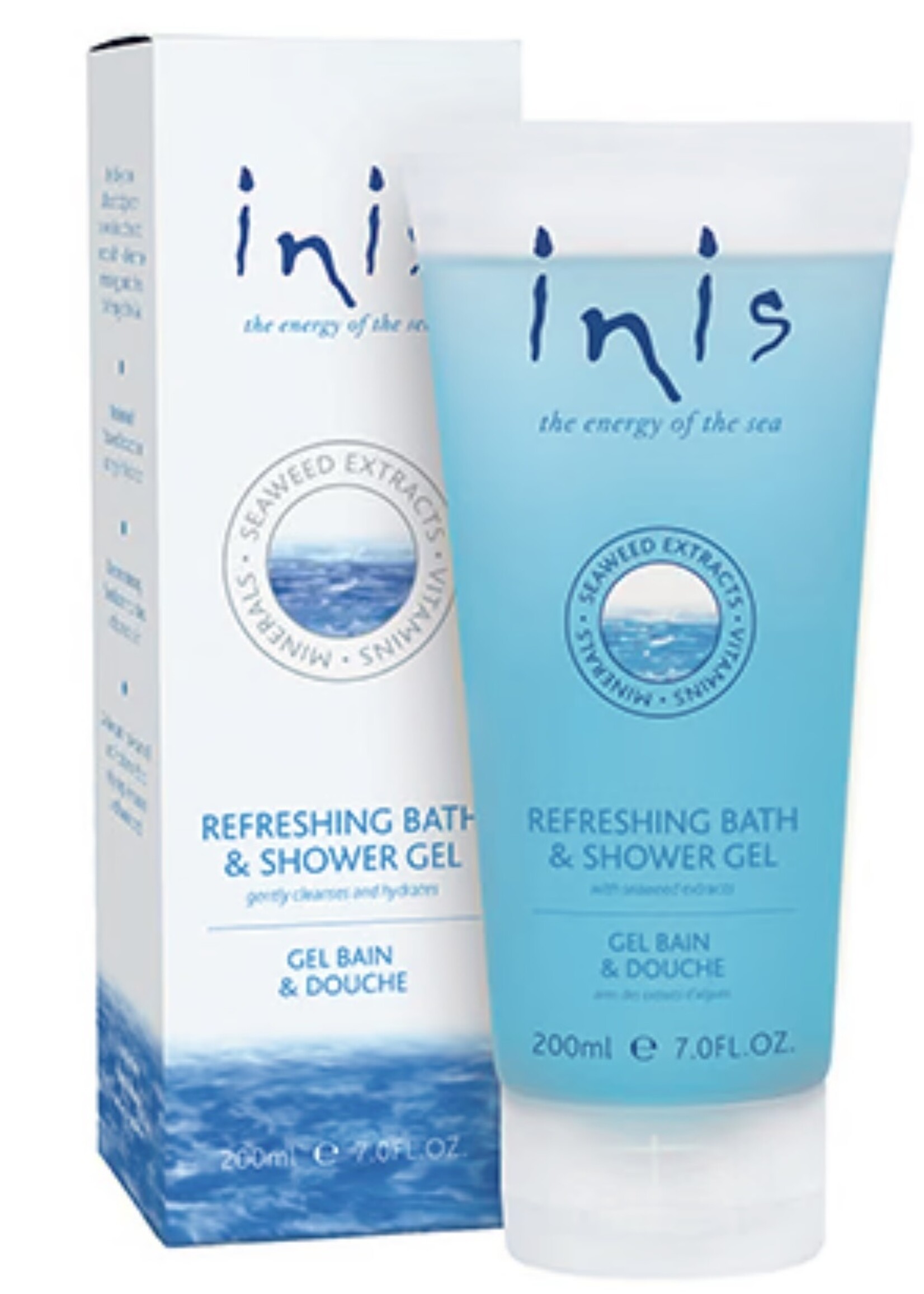 Fragrance of Ireland Inis Refreshing Bath & Shower Gel-7 fl oz
