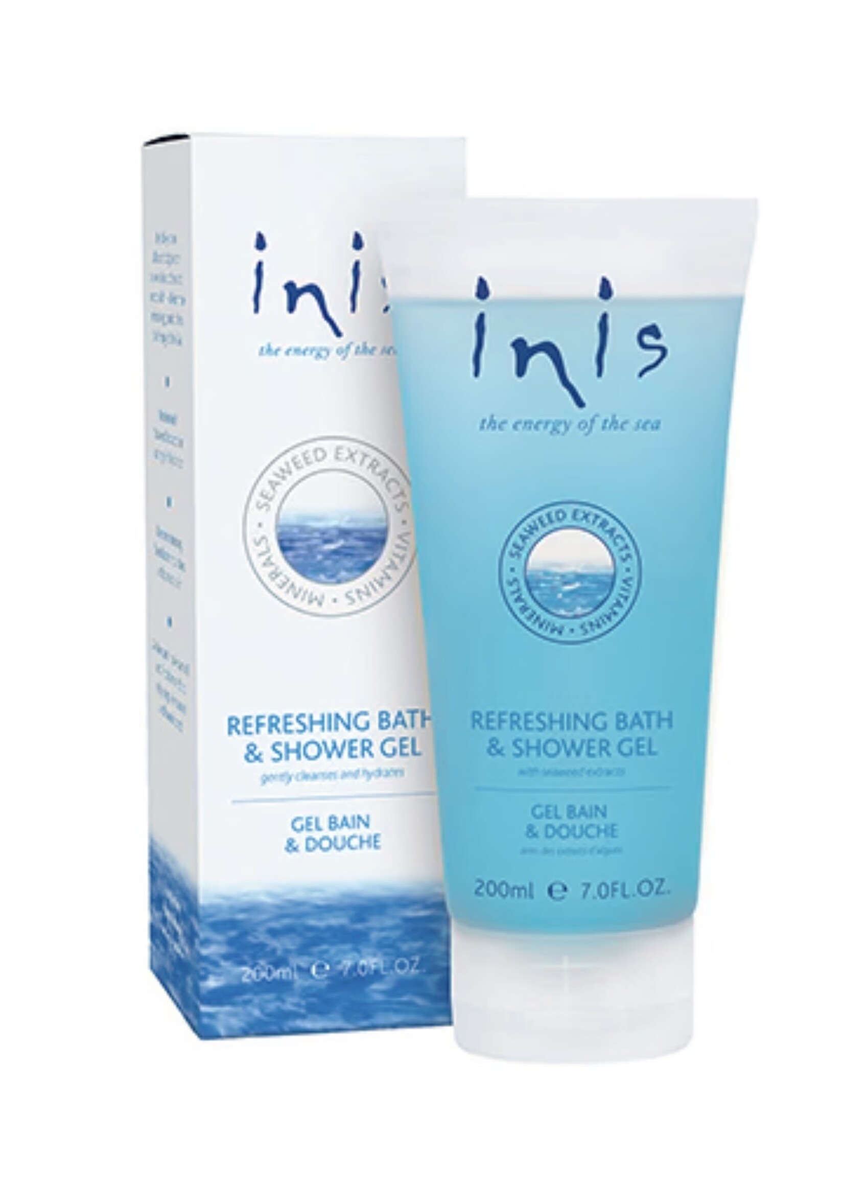 Inis Refreshing Bath & Shower Gel-7 fl oz