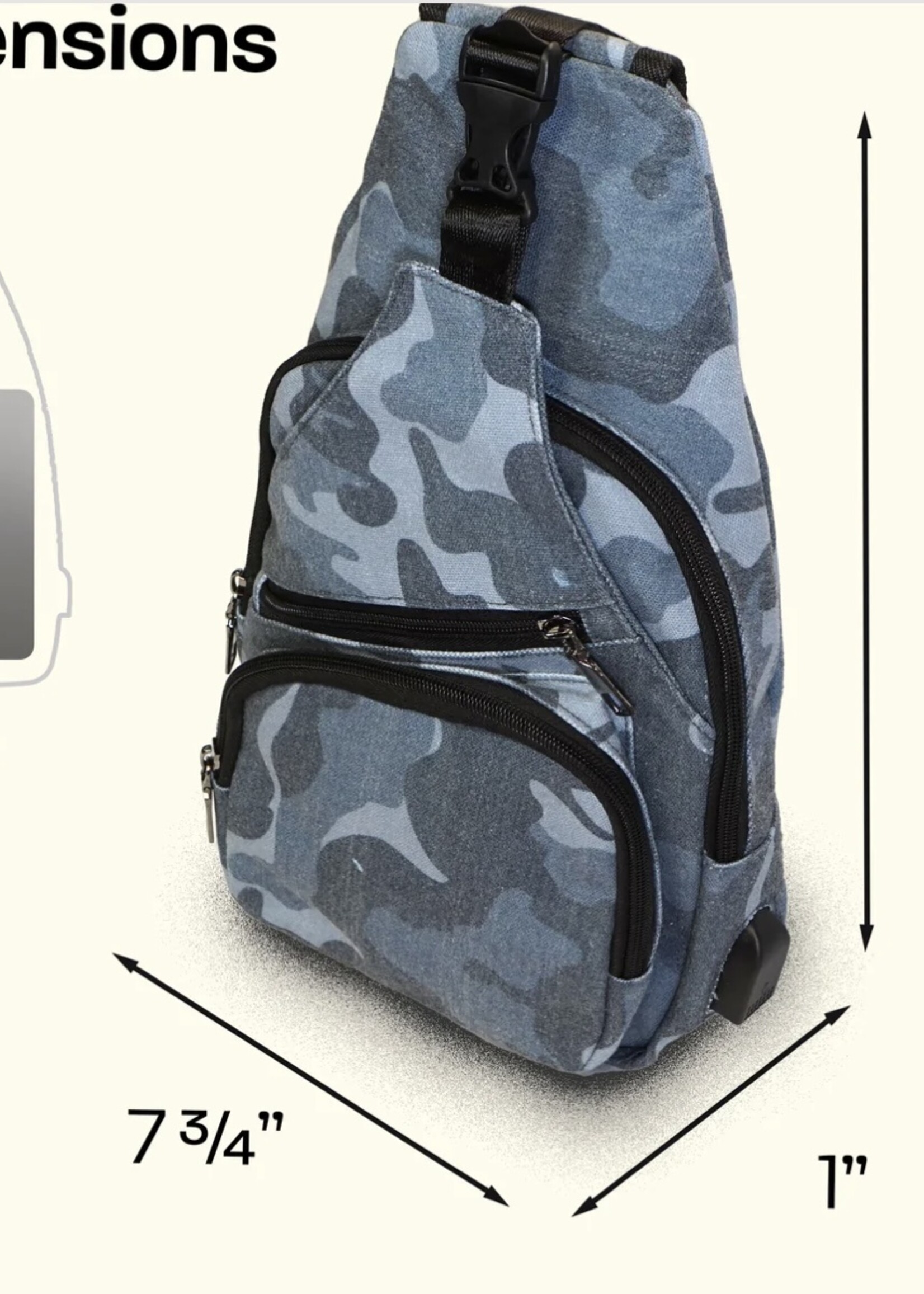 Calla Silver Vegan Leather Large Daypack