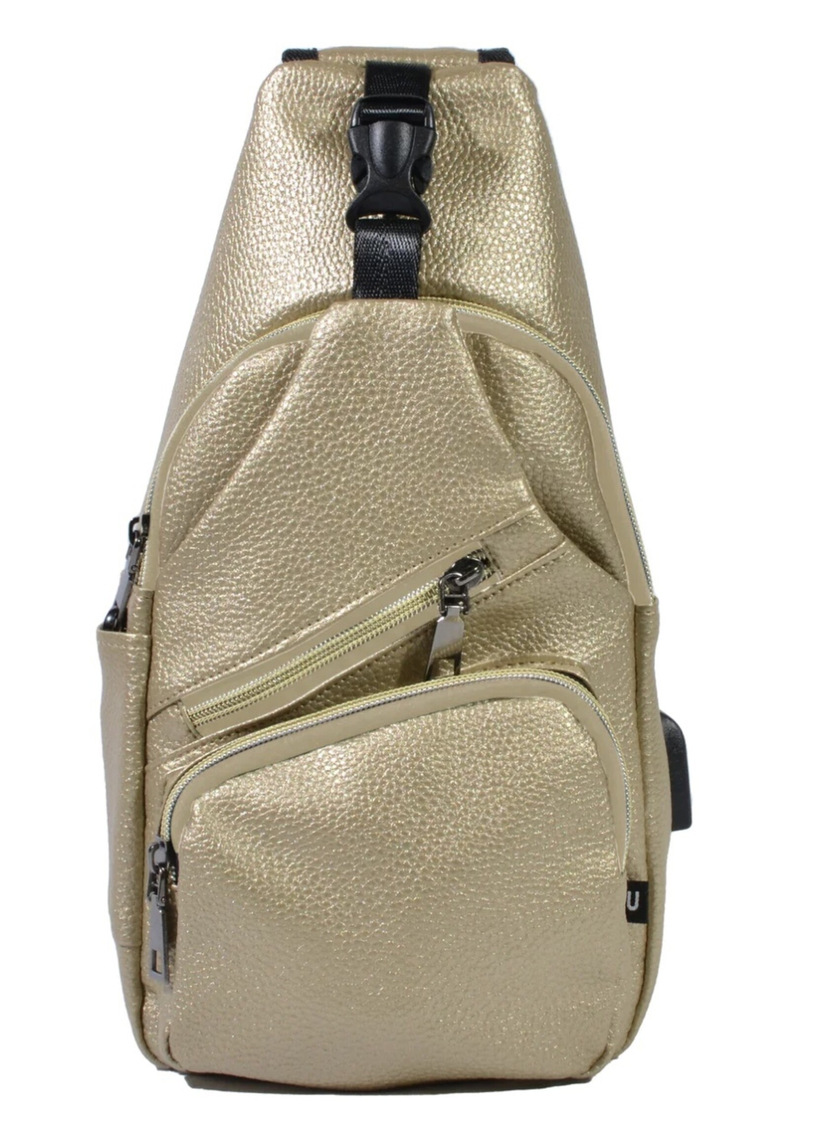 Calla Gold Vegan Leather Regular Daypack