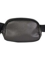 Calla Slate Vegan Leather Belt Bag