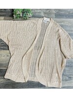 Taupe Lightweight Cardigan-One Size