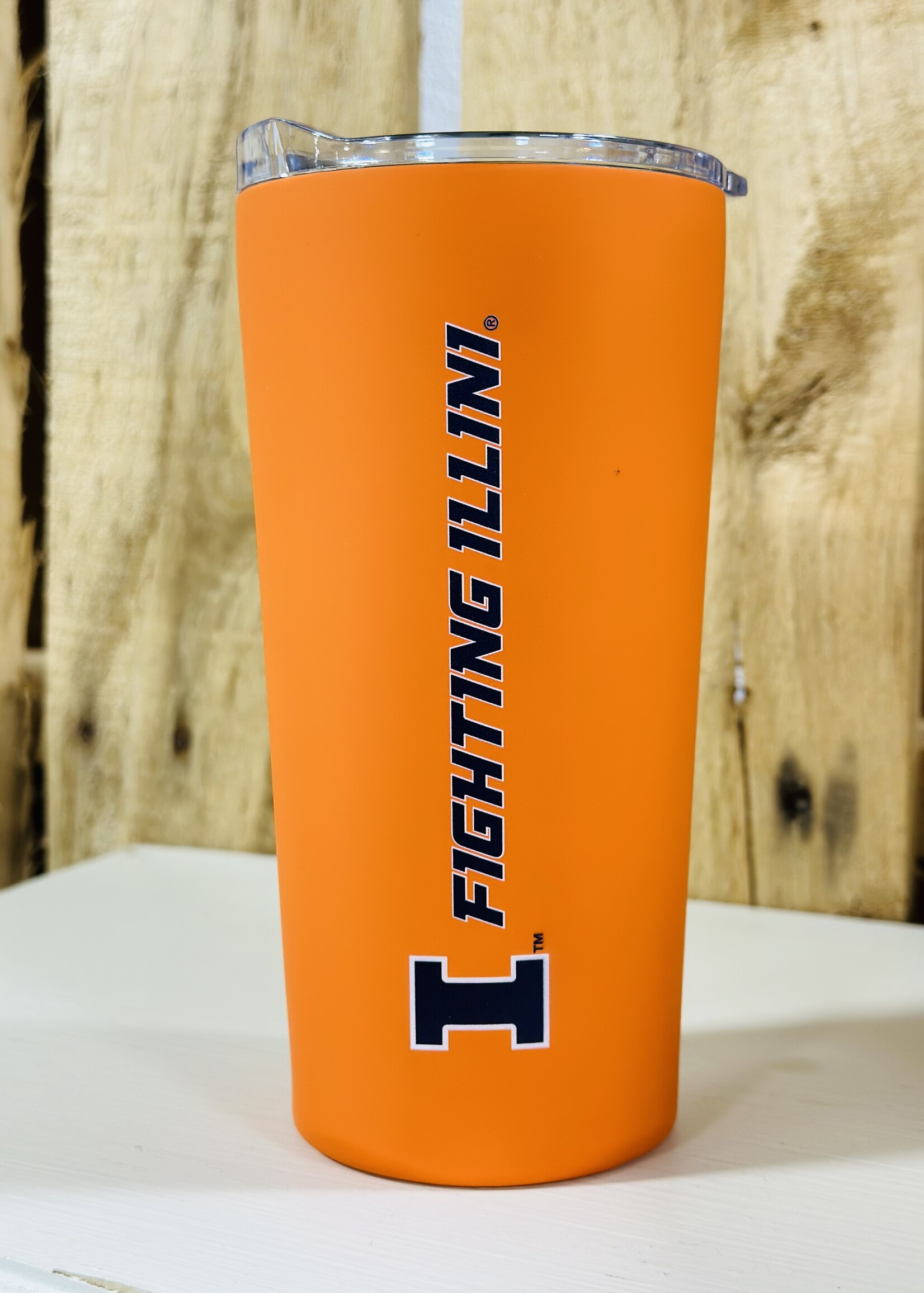 Fighting Illini 18oz Soft Touch Tumbler