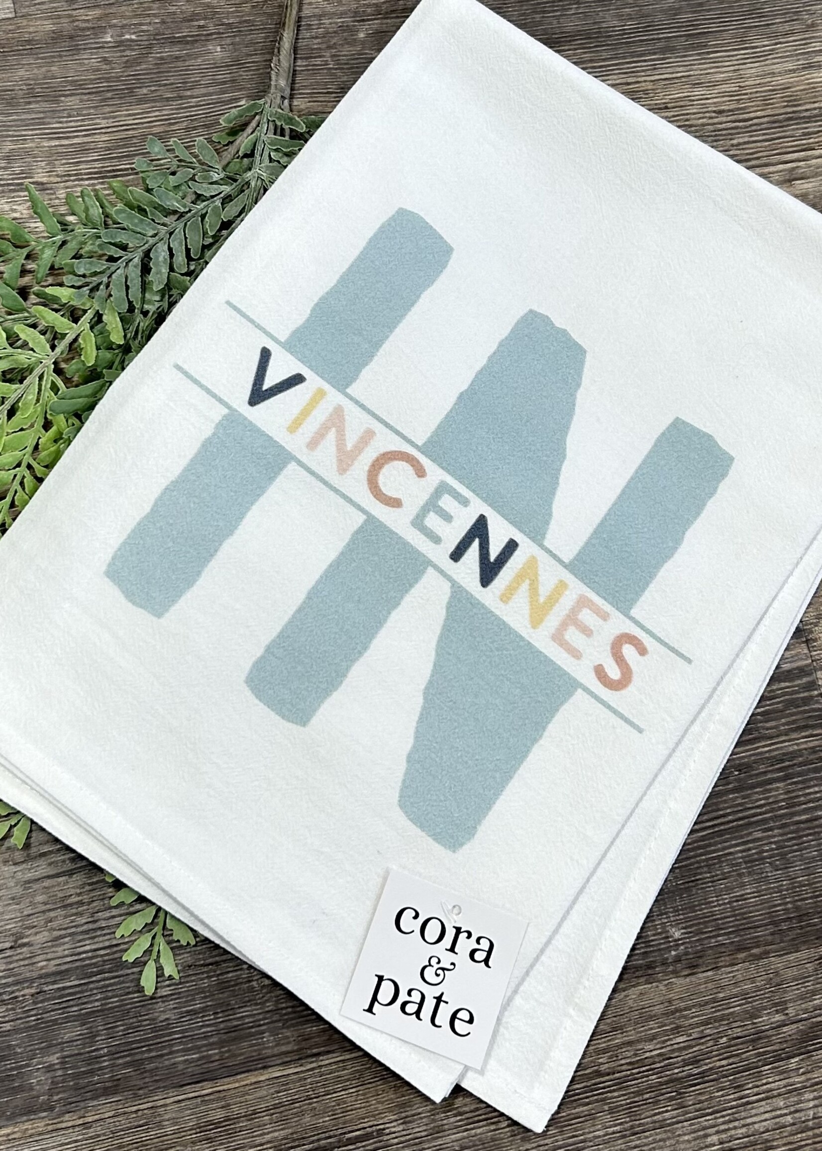 Sincere Surroundings Vincennes, IN Tea Towel