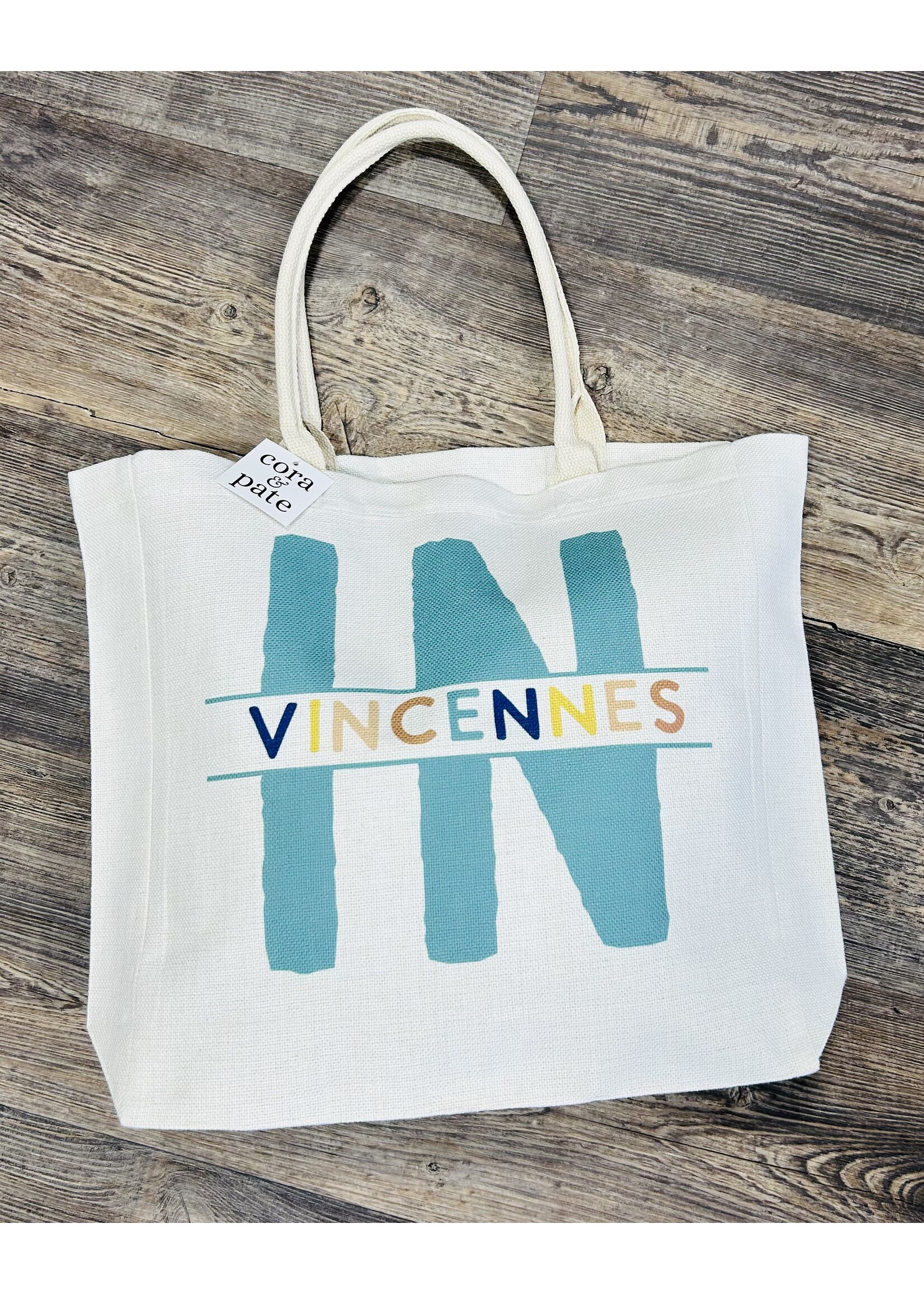 Vincennes, IN Canvas Tote Bag