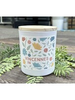 Vincennes, IN Floral Edition Candle