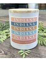 Colorful Multi Indiana Candle