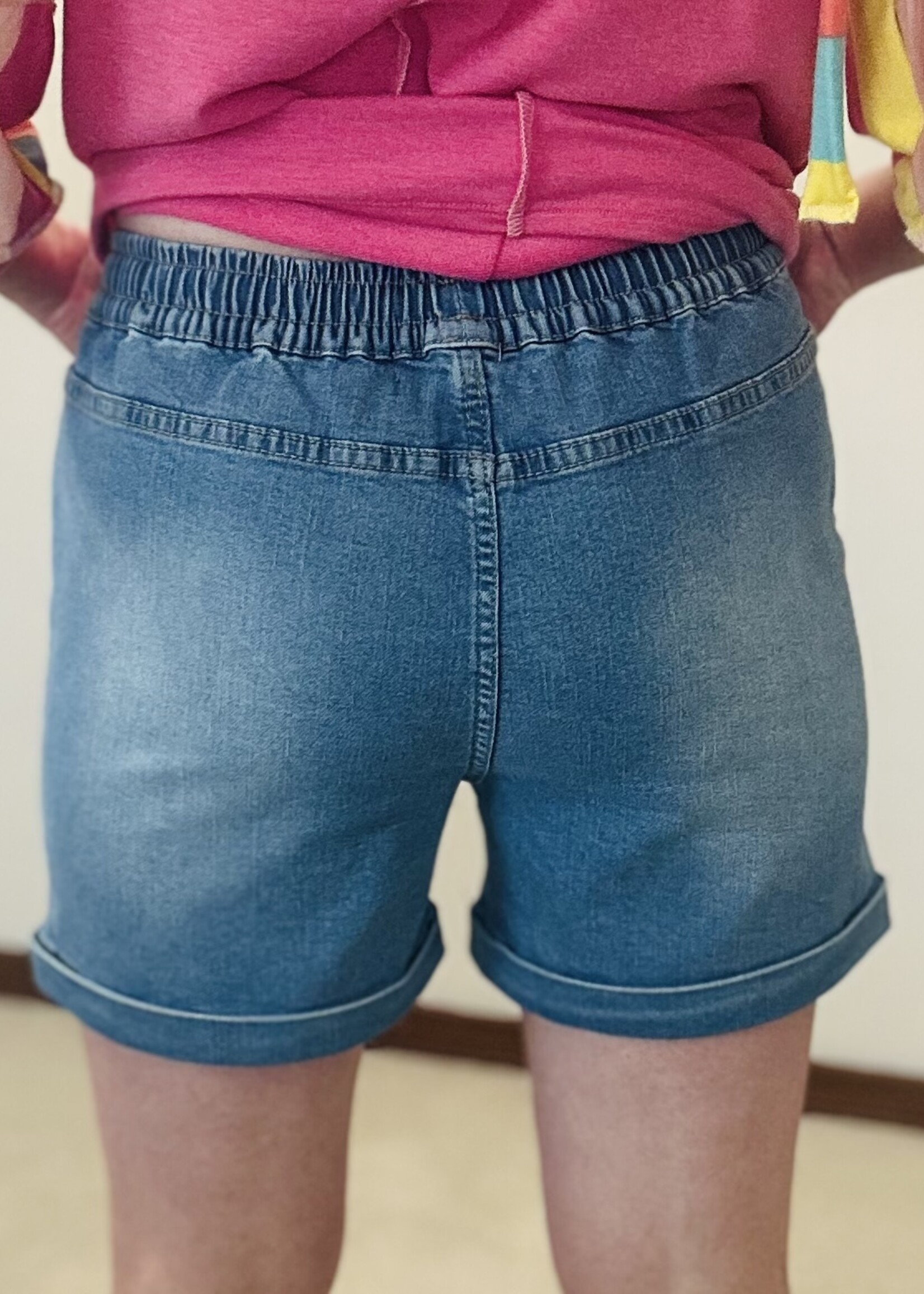 Haptics Draw Me Closer Drawstring Shorts