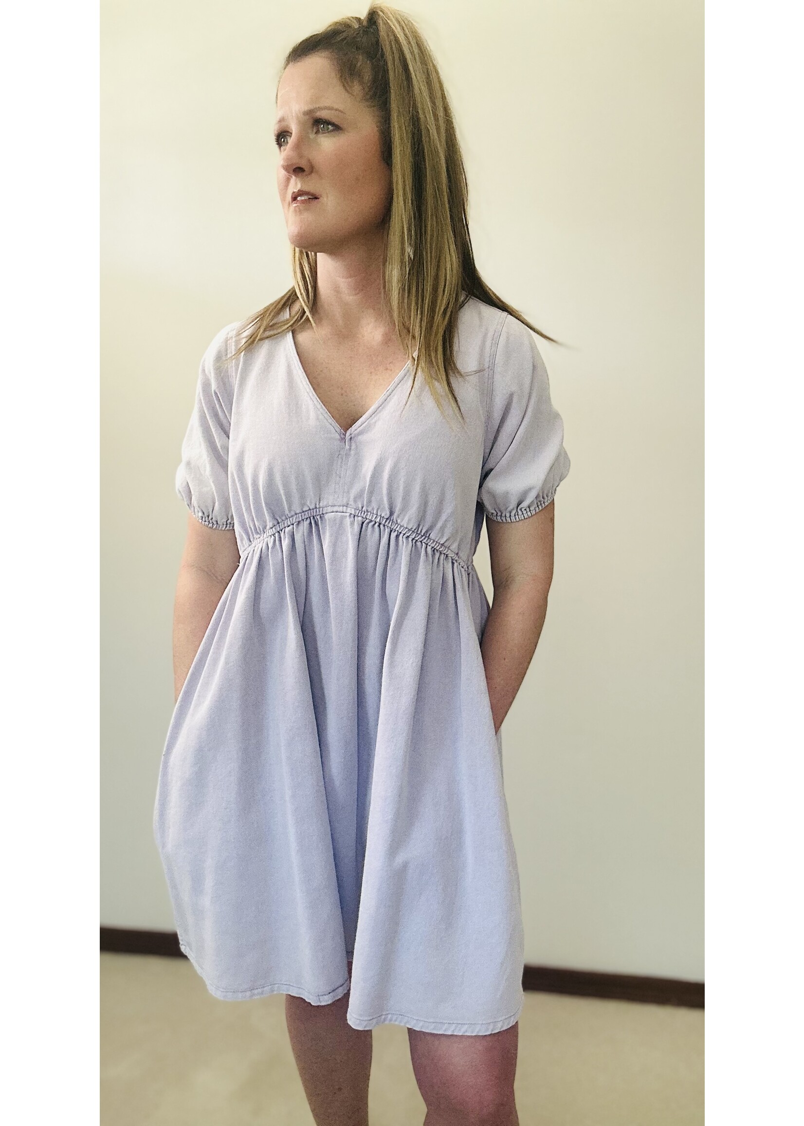 The Madison Dress in Lilac