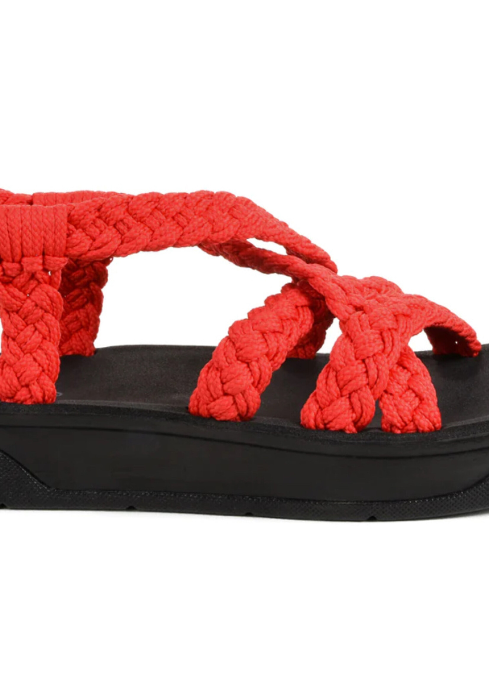 Aerothotic On To New Adventures Sandal in Red