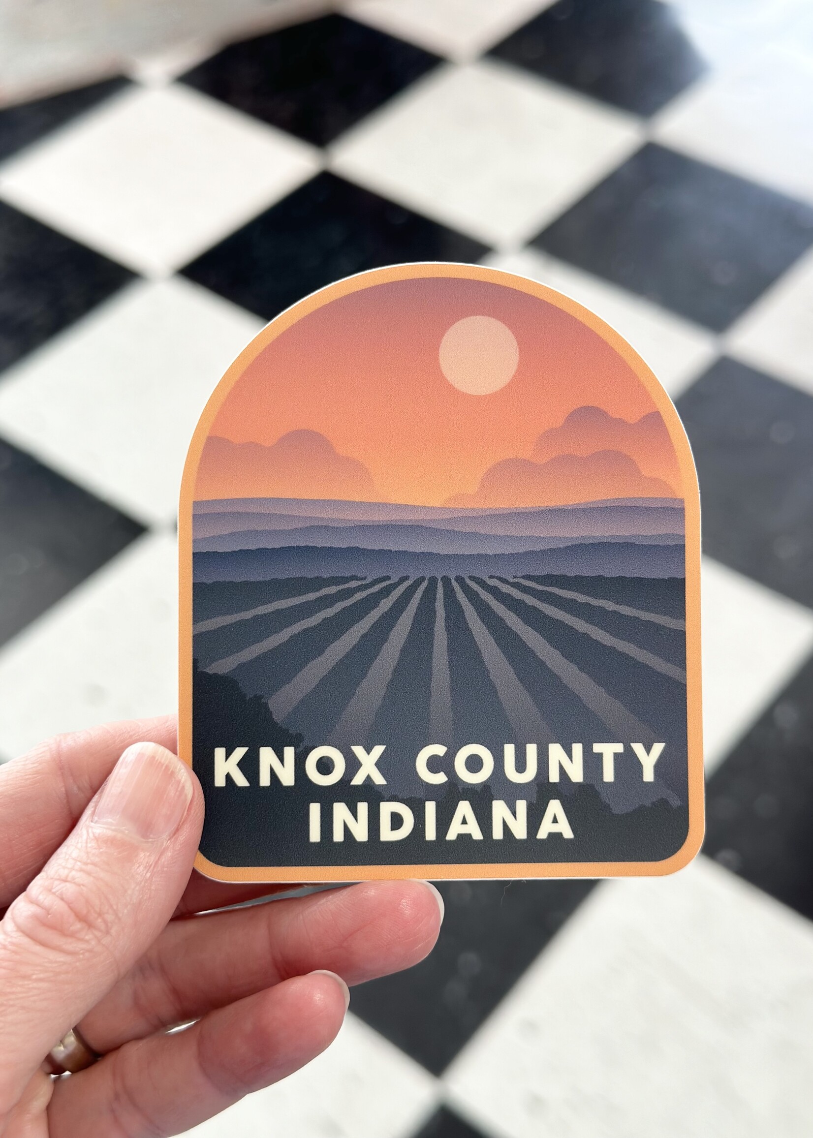 Stickers Northwest Knox County, IN Fields Sticker