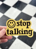 Stickers Northwest Stop Talking Sticker