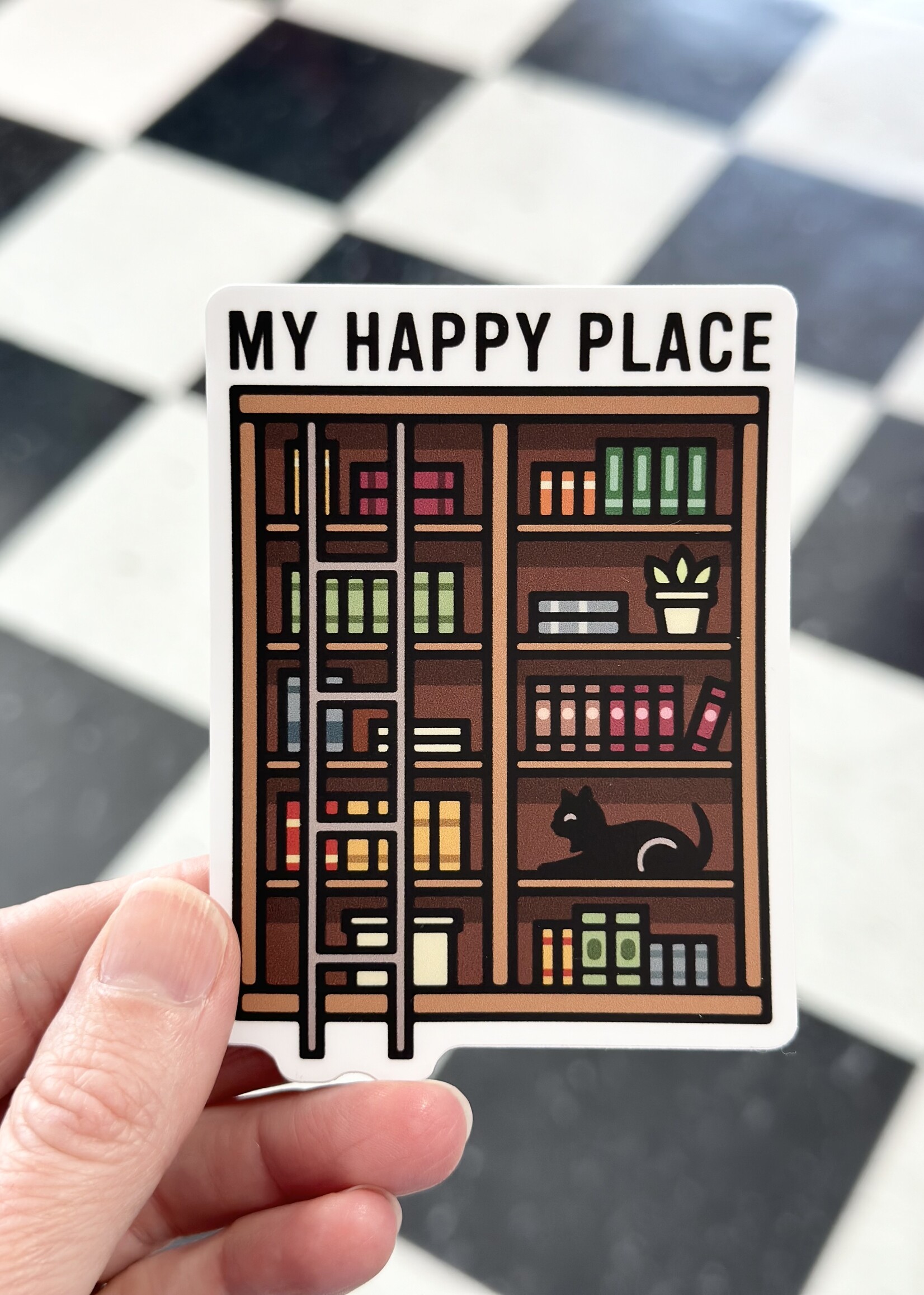 Stickers Northwest Books-My Happy Place Sticker
