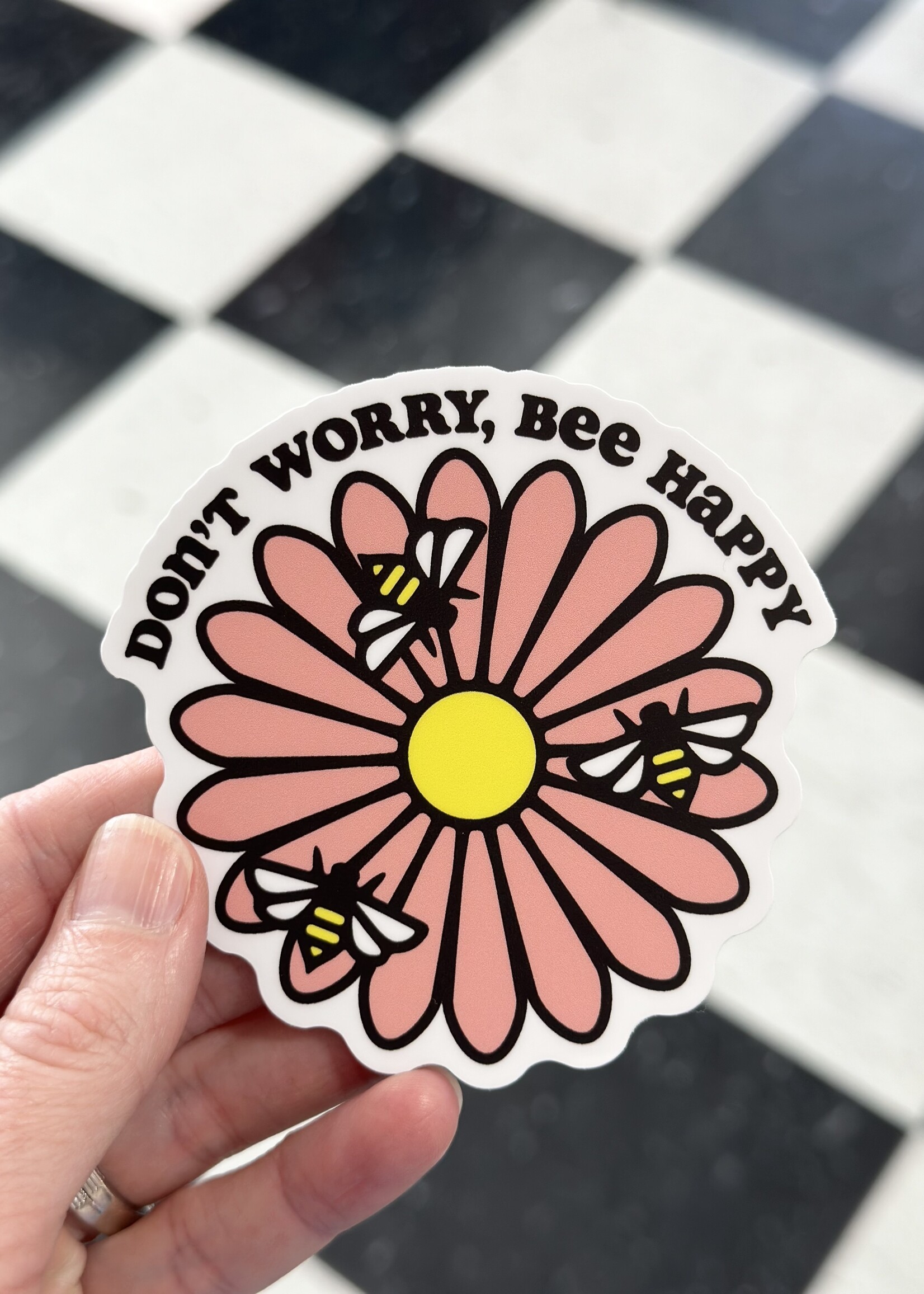 Stickers Northwest Don’t Worry, Bee Happy Sticker