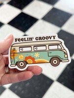 Feeling Groovy Sticker