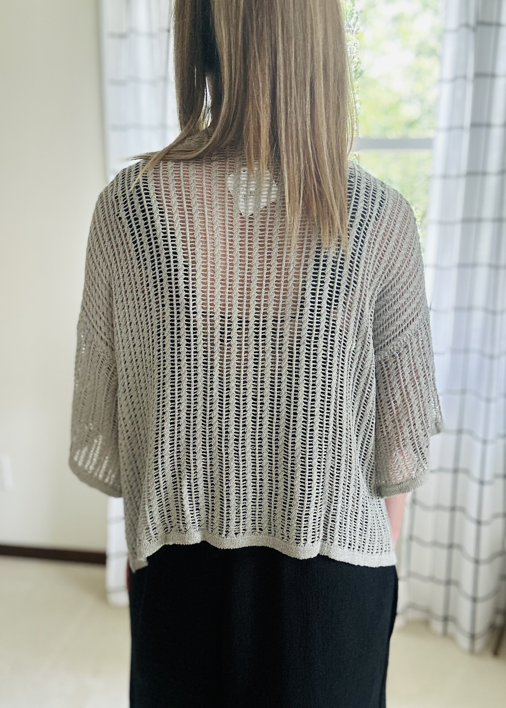 Boardwalk Cardi in Olive