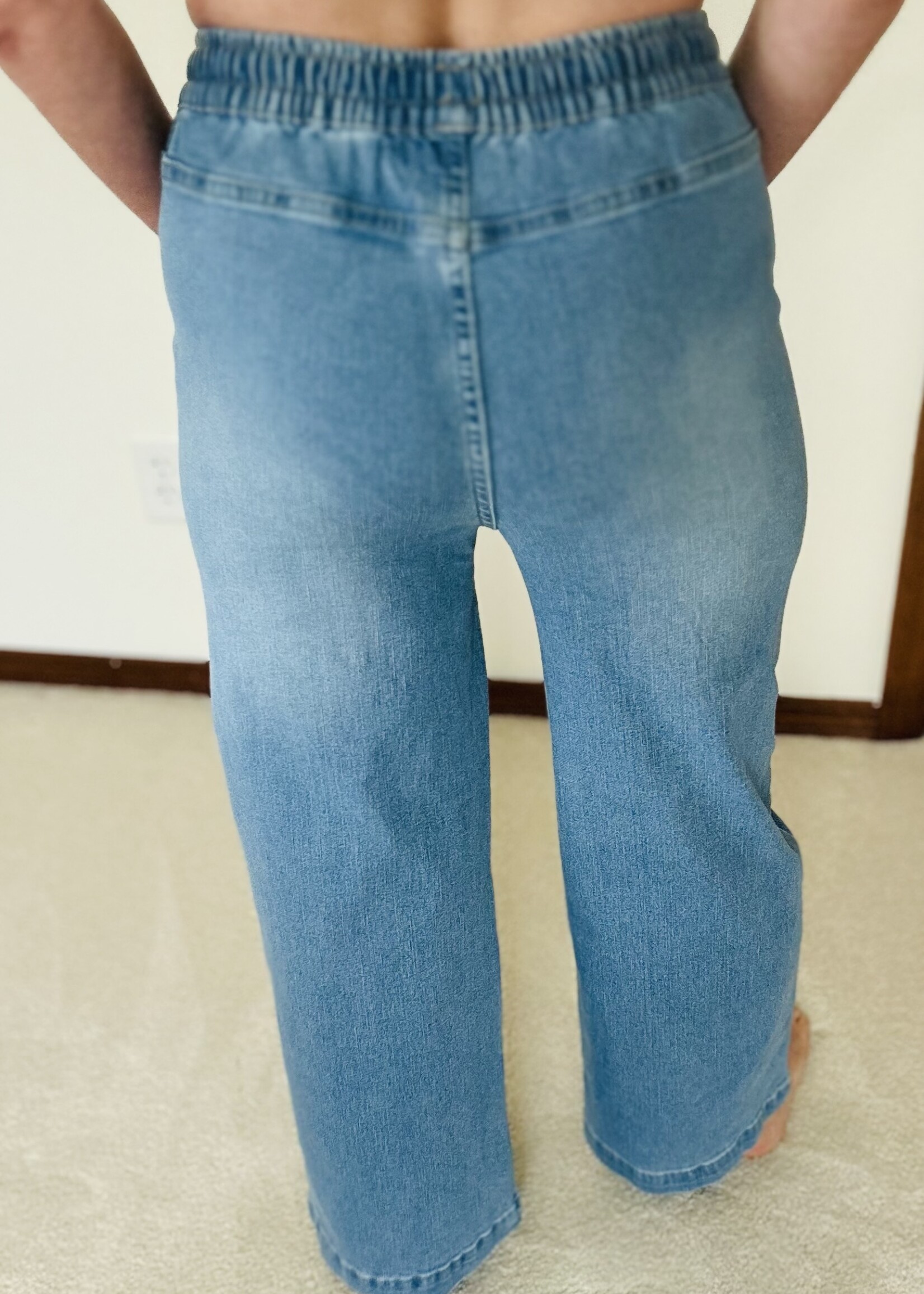 Haptics Calling It Good Cropped Jeans