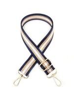 Attic Salt Boutique Game Day Mini Guitar Strap in Navy