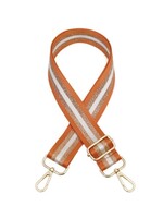 Attic Salt Boutique Game Day Mini Guitar Strap in Orange