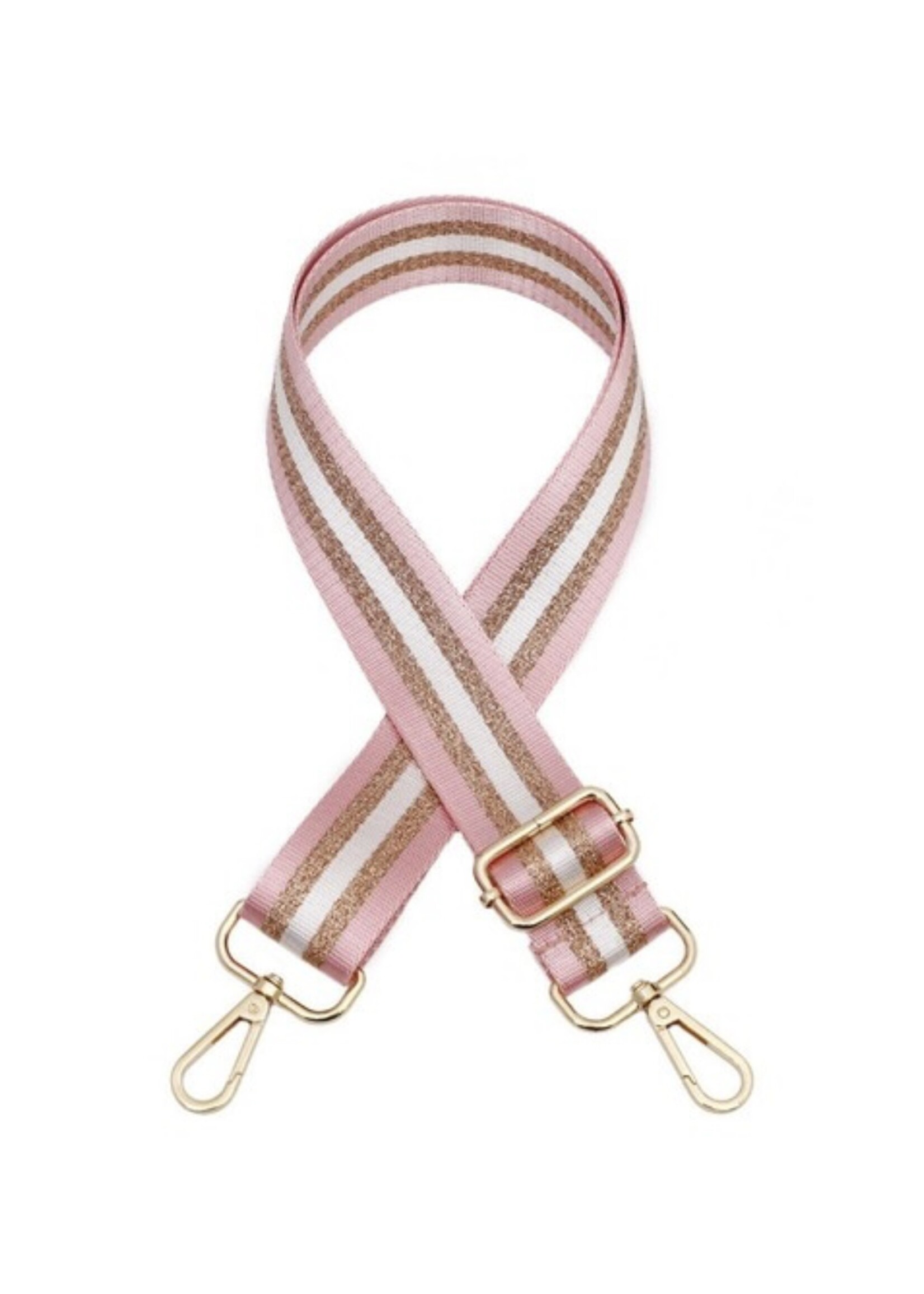 Attic Salt Boutique Game Day Mini Guitar Strap in Pink