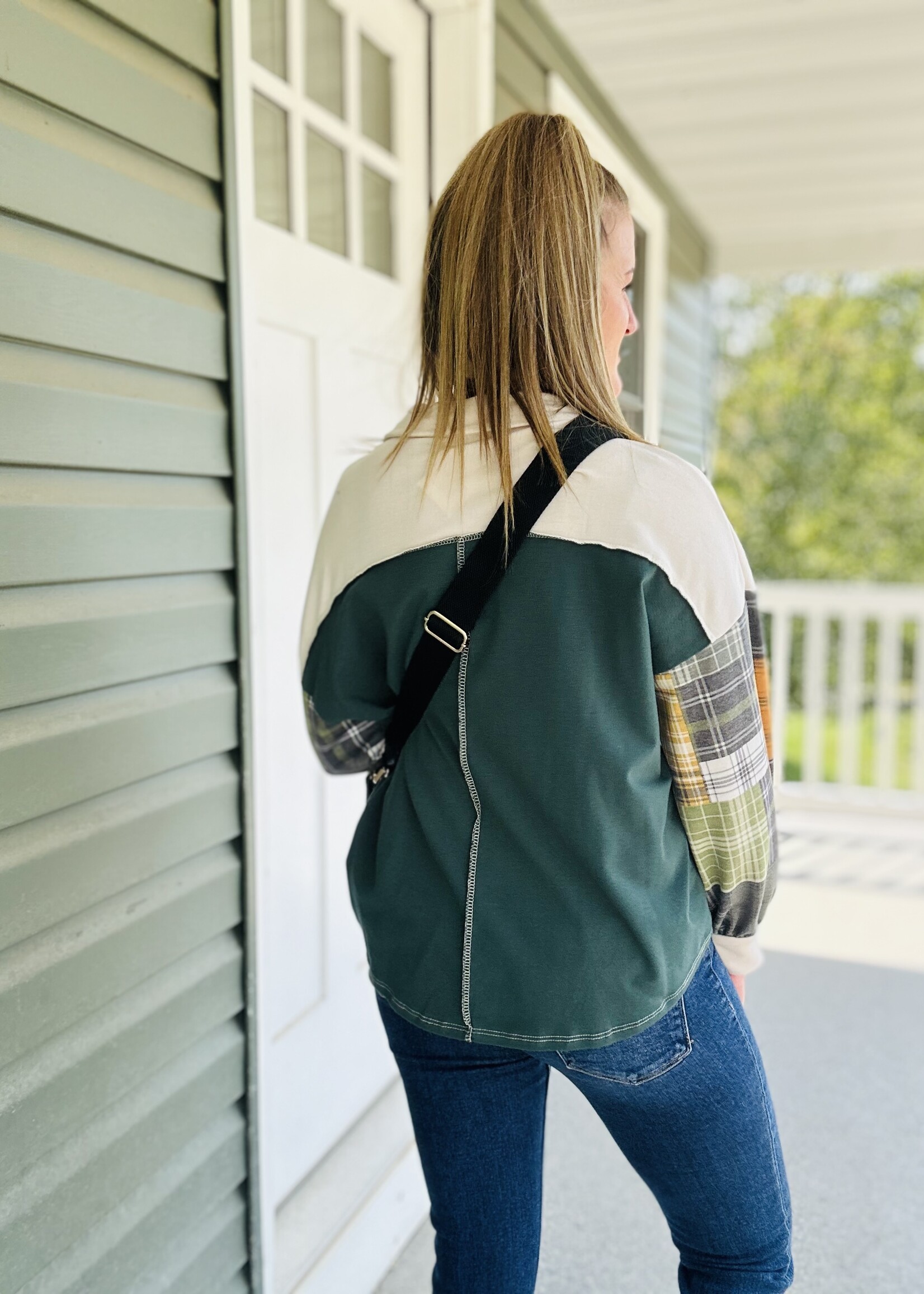 Haptics Autumn Called Collared Top
