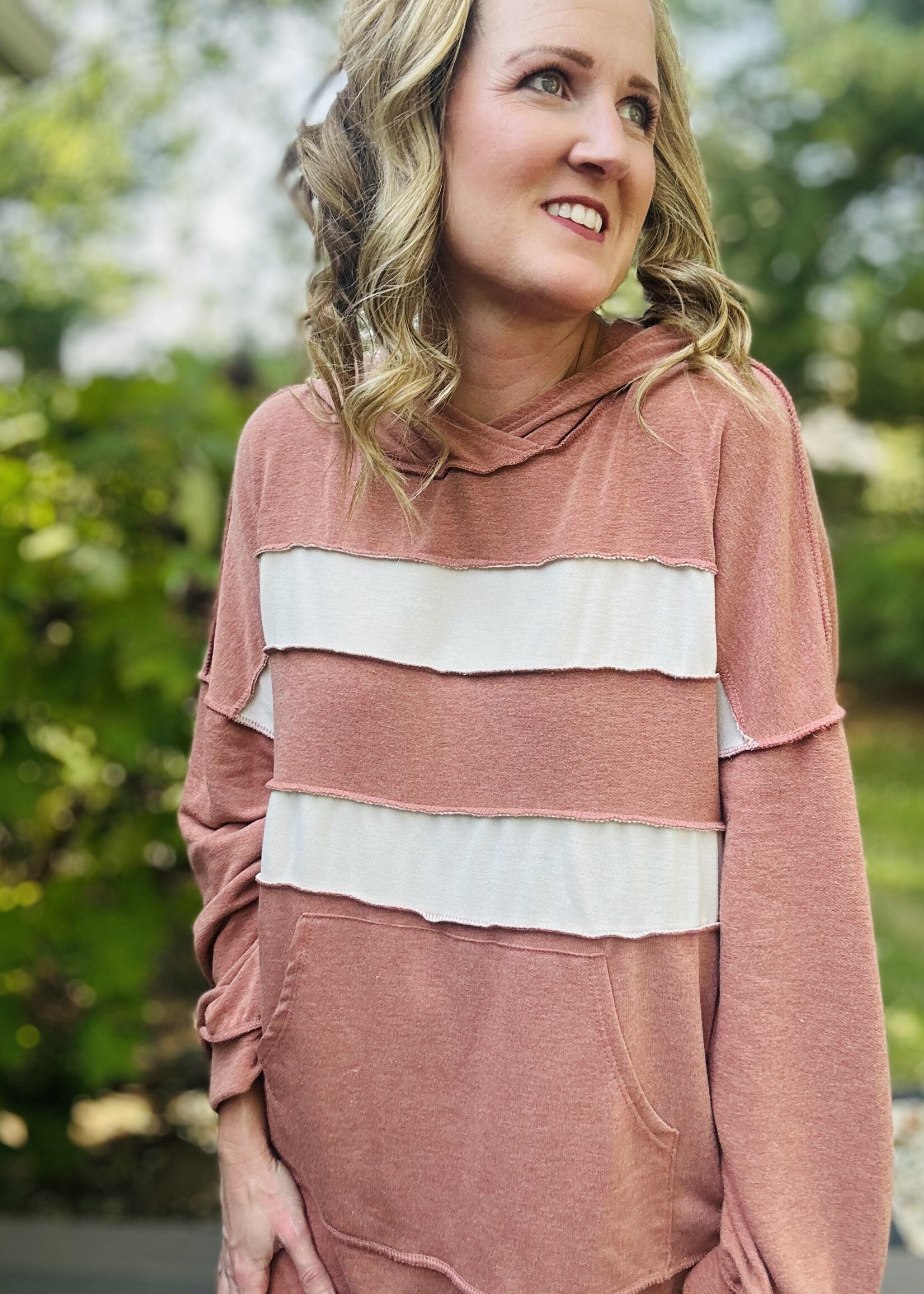 Day Trip Hoodie in Rust