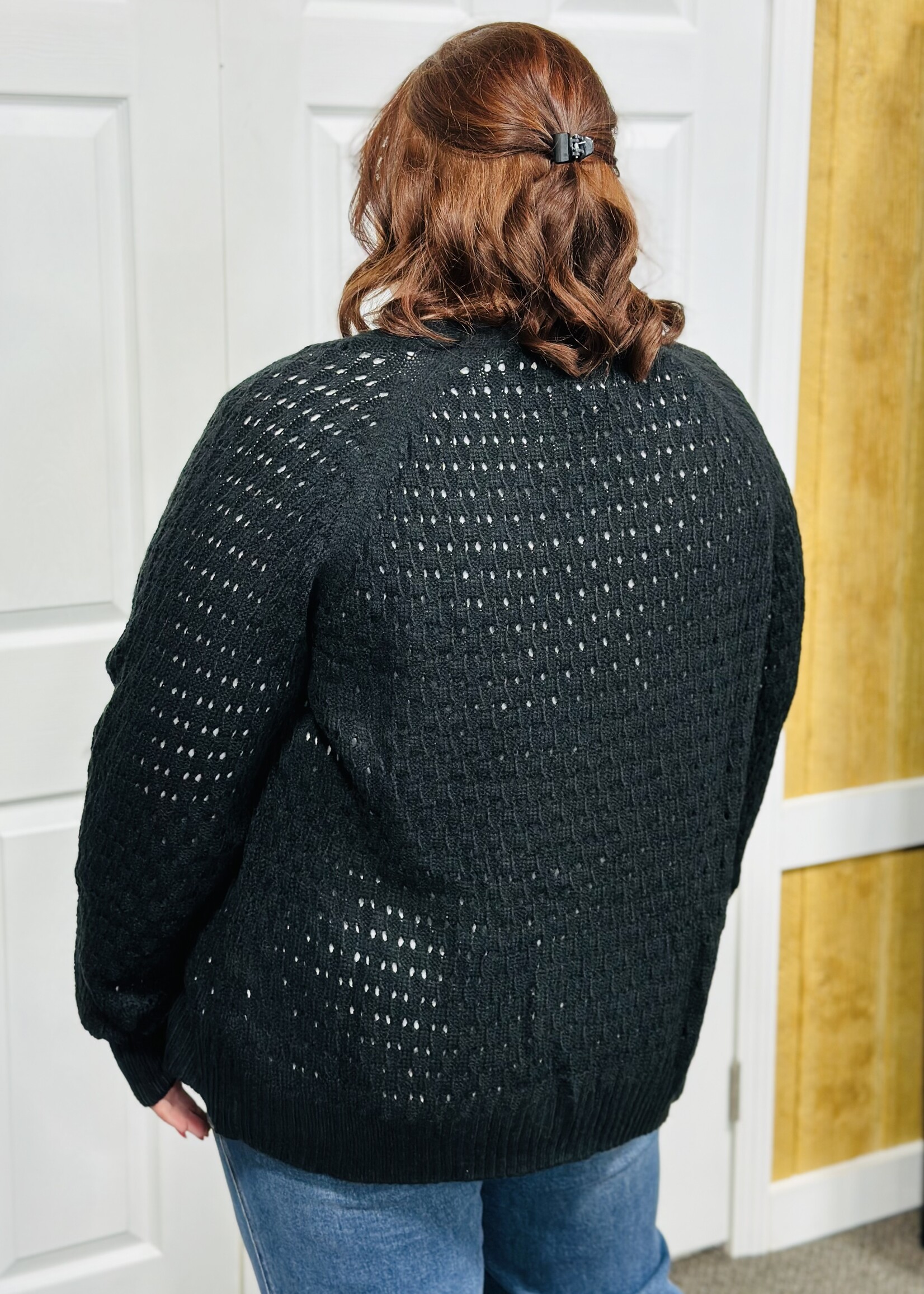 Haptics The Jasmine Cardigan in Black