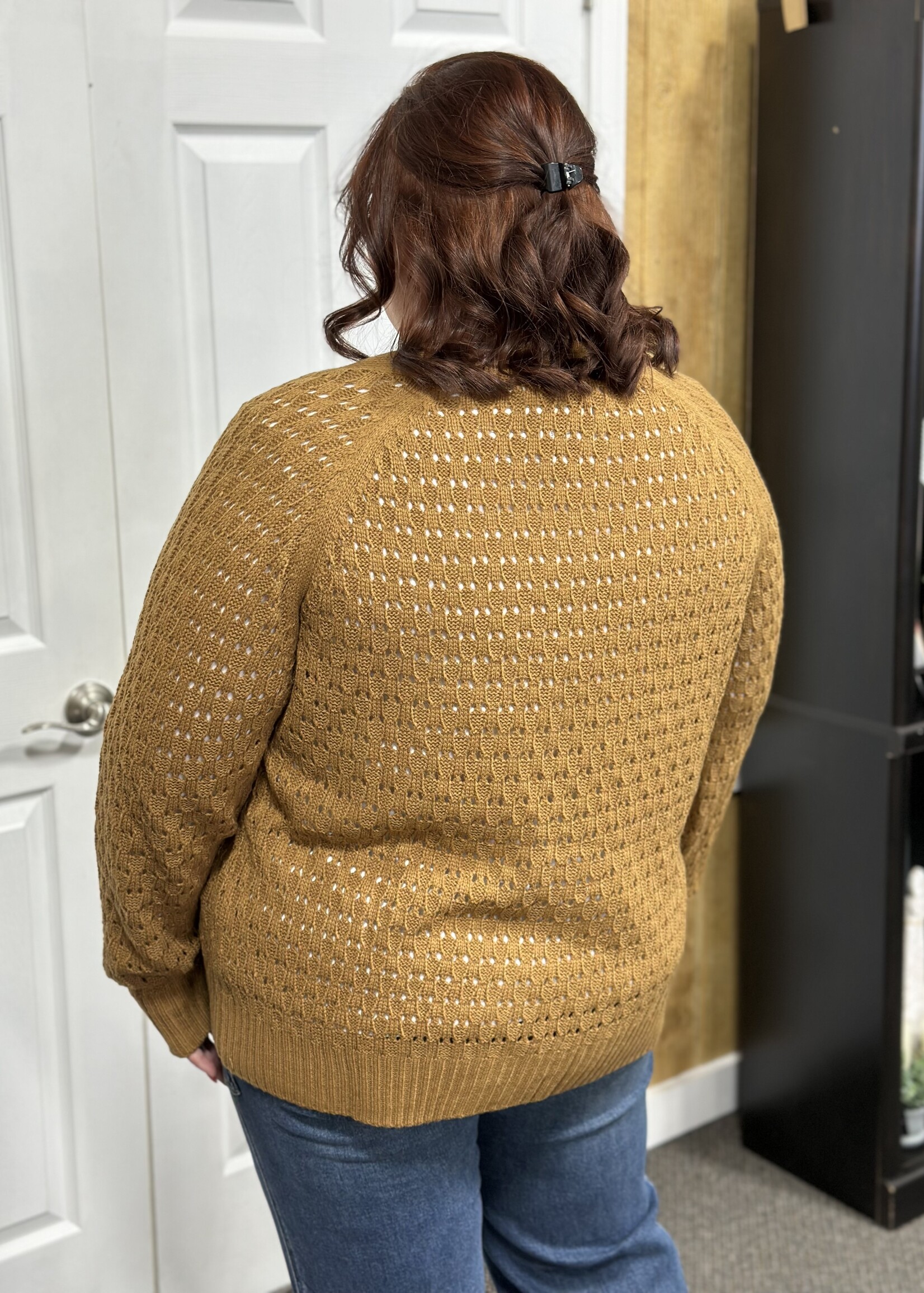 Haptics The Jasmine Cardigan in Camel