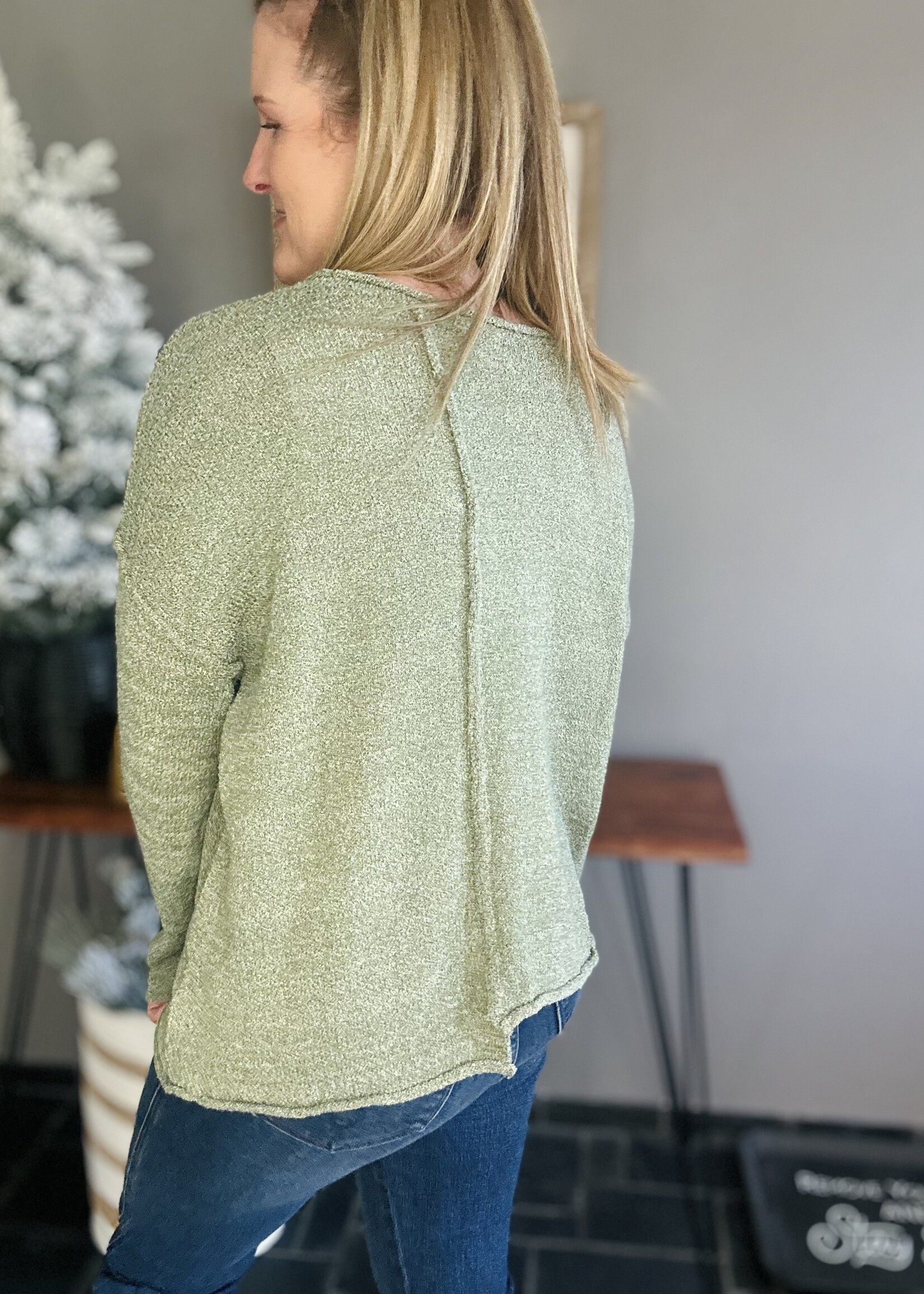 Blurred Lines Sweater
