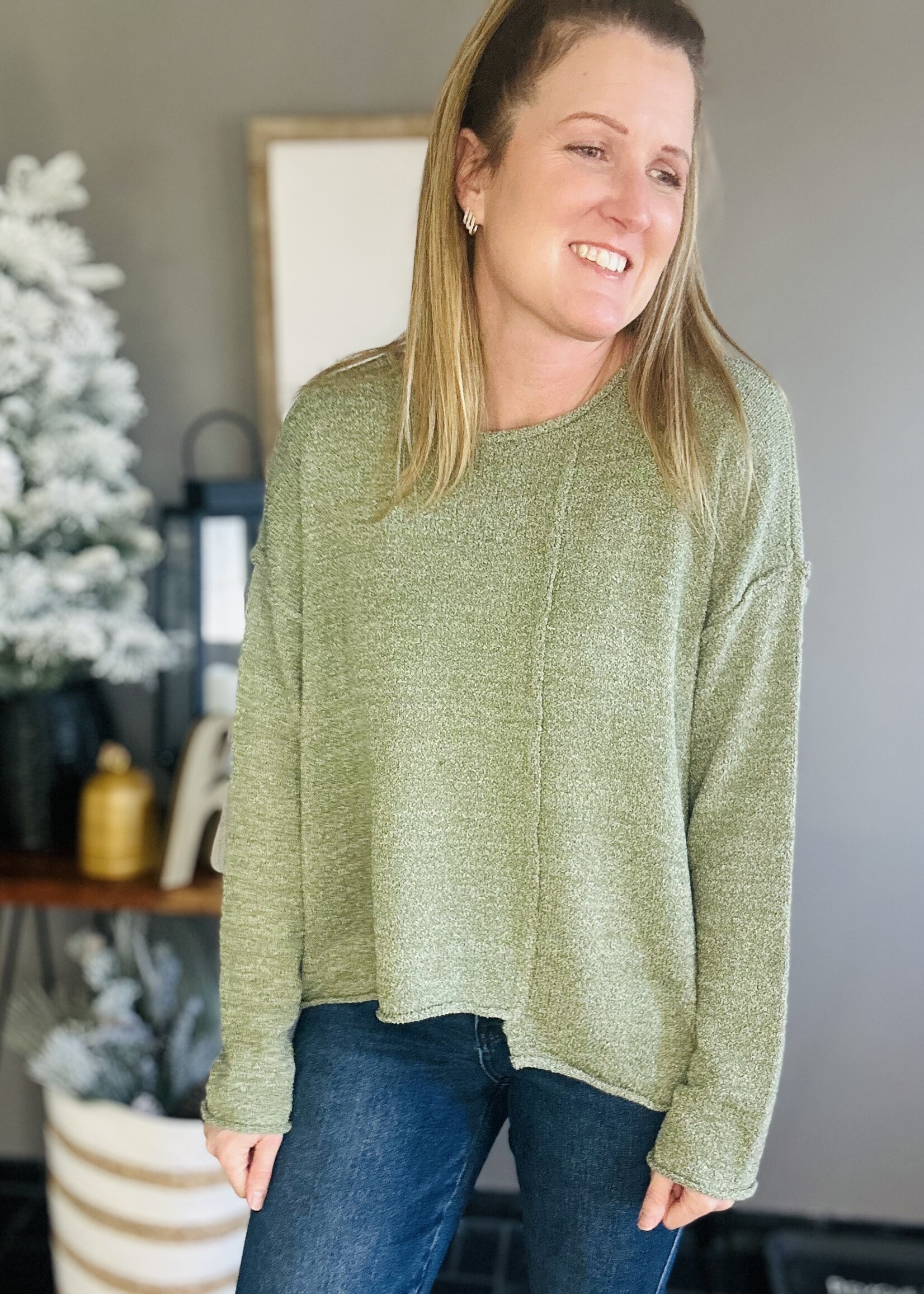 Blurred Lines Sweater