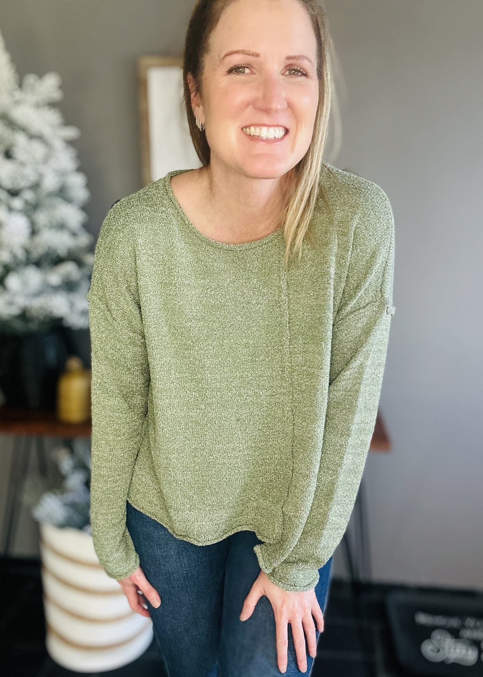 Blurred Lines Sweater