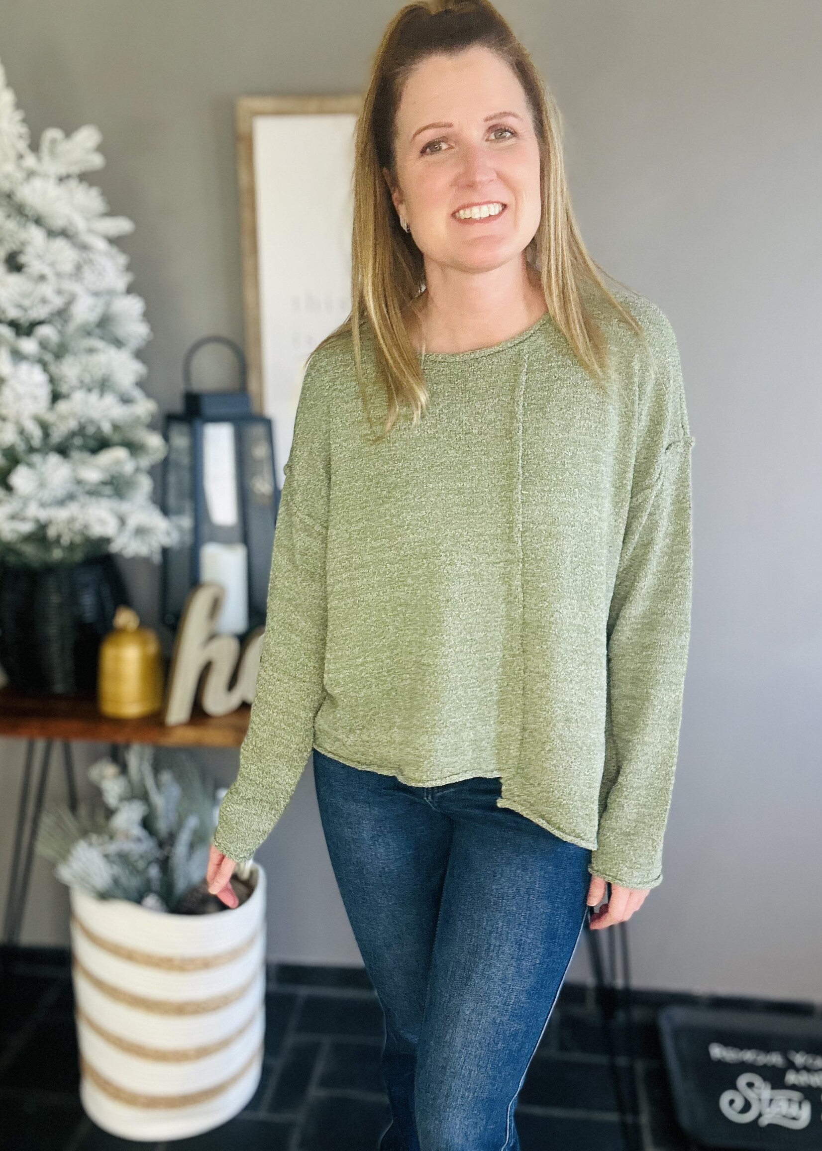 Blurred Lines Sweater