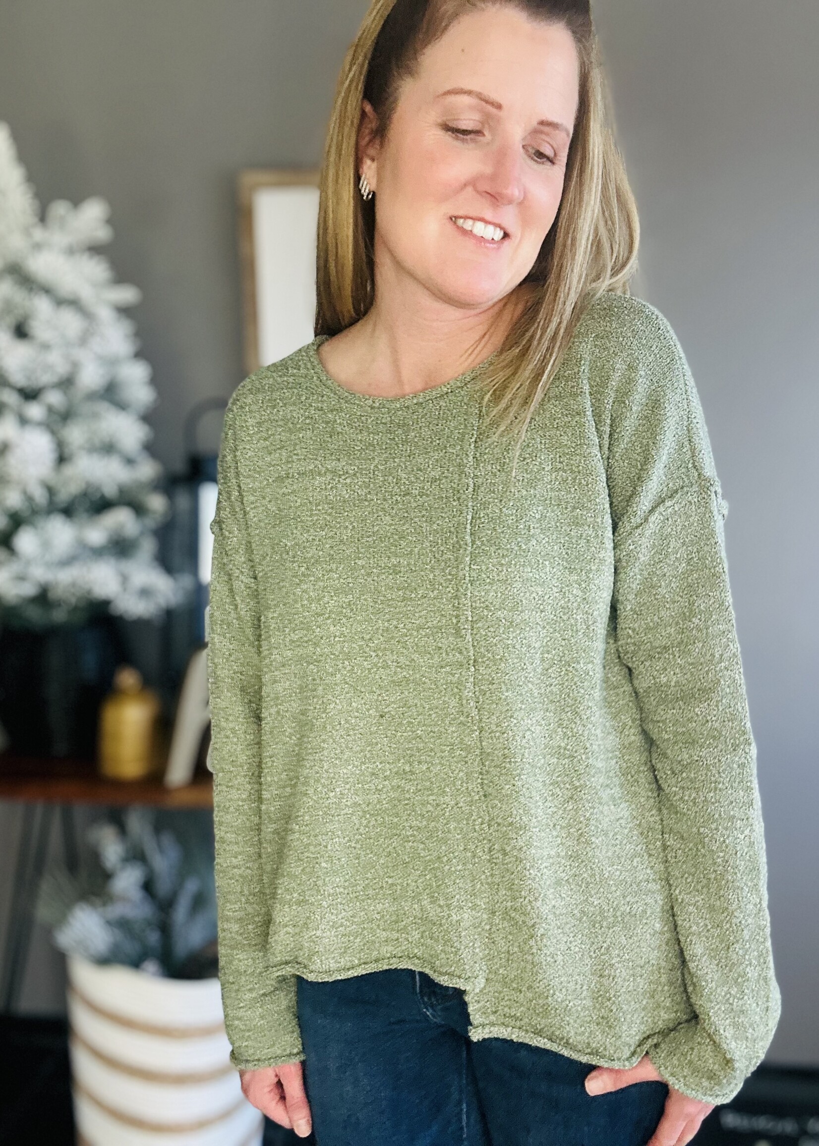 Blurred Lines Sweater