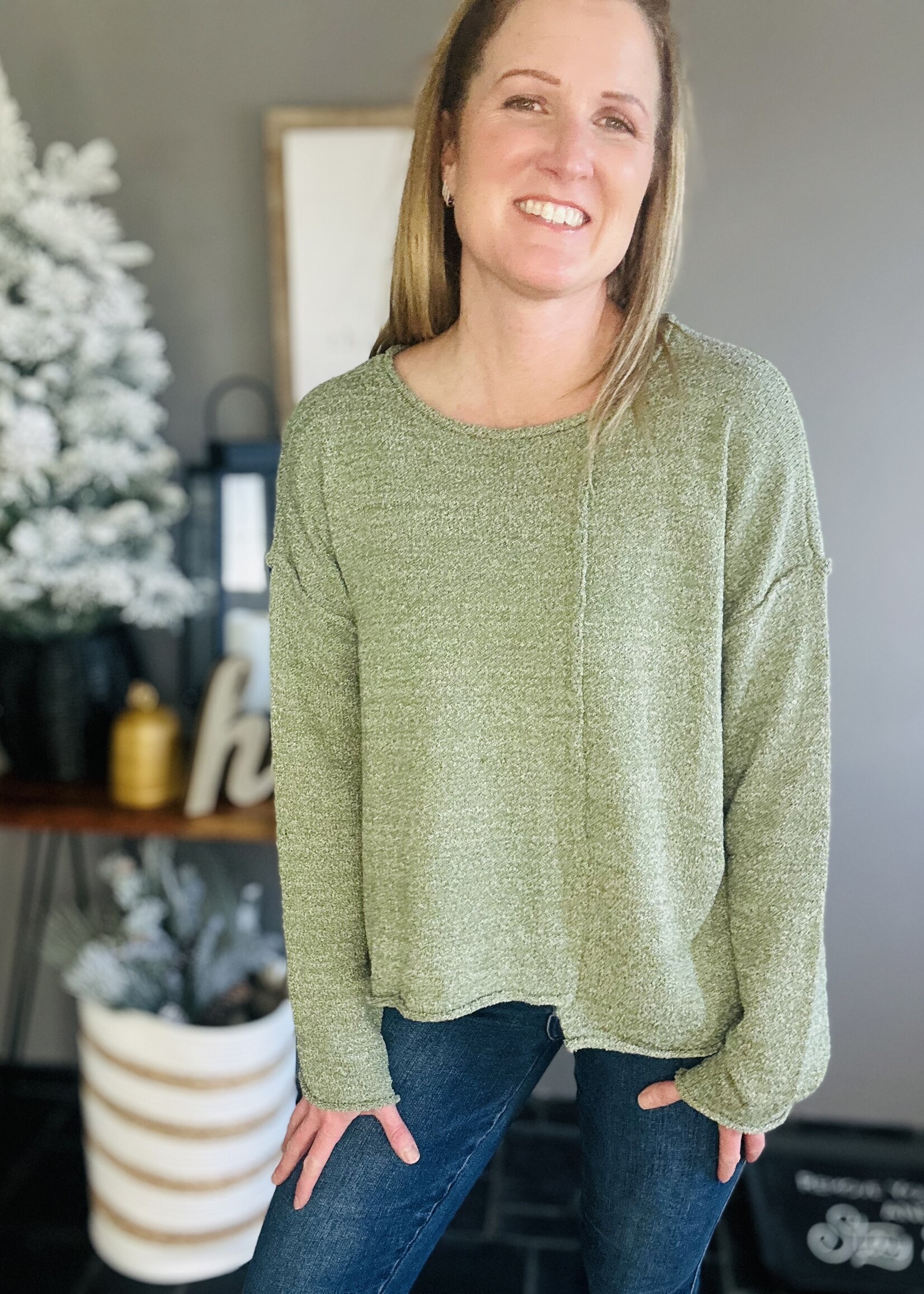 Blurred Lines Sweater