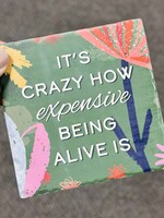 Tipsy Coaster It’s Crazy How Expensive Ceramic Coaster