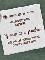 Tipsy Coaster My Mom as a Mom Ceramic Coaster