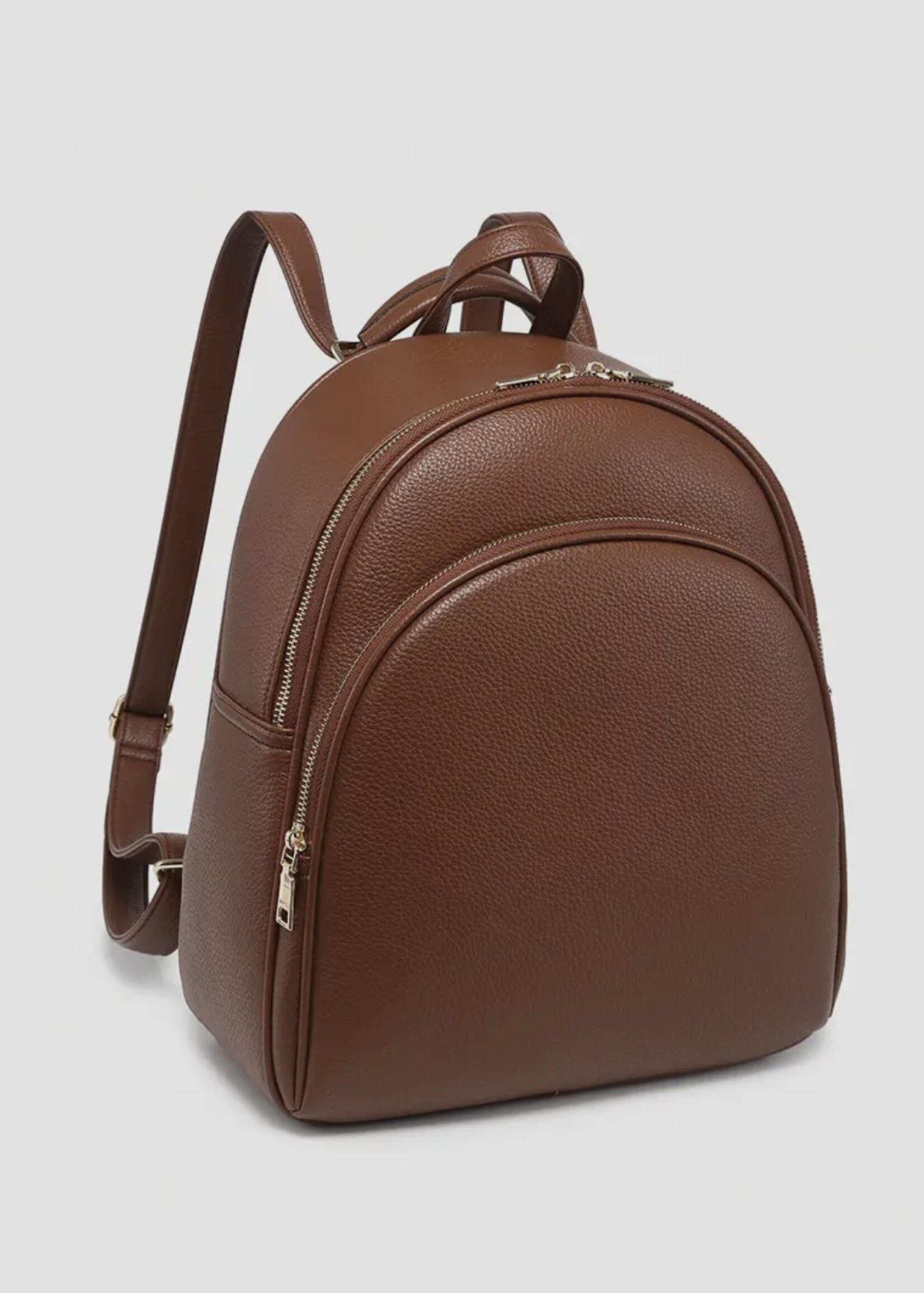 Jen & Co. Simone Backpack Purse in Dark Mauve
