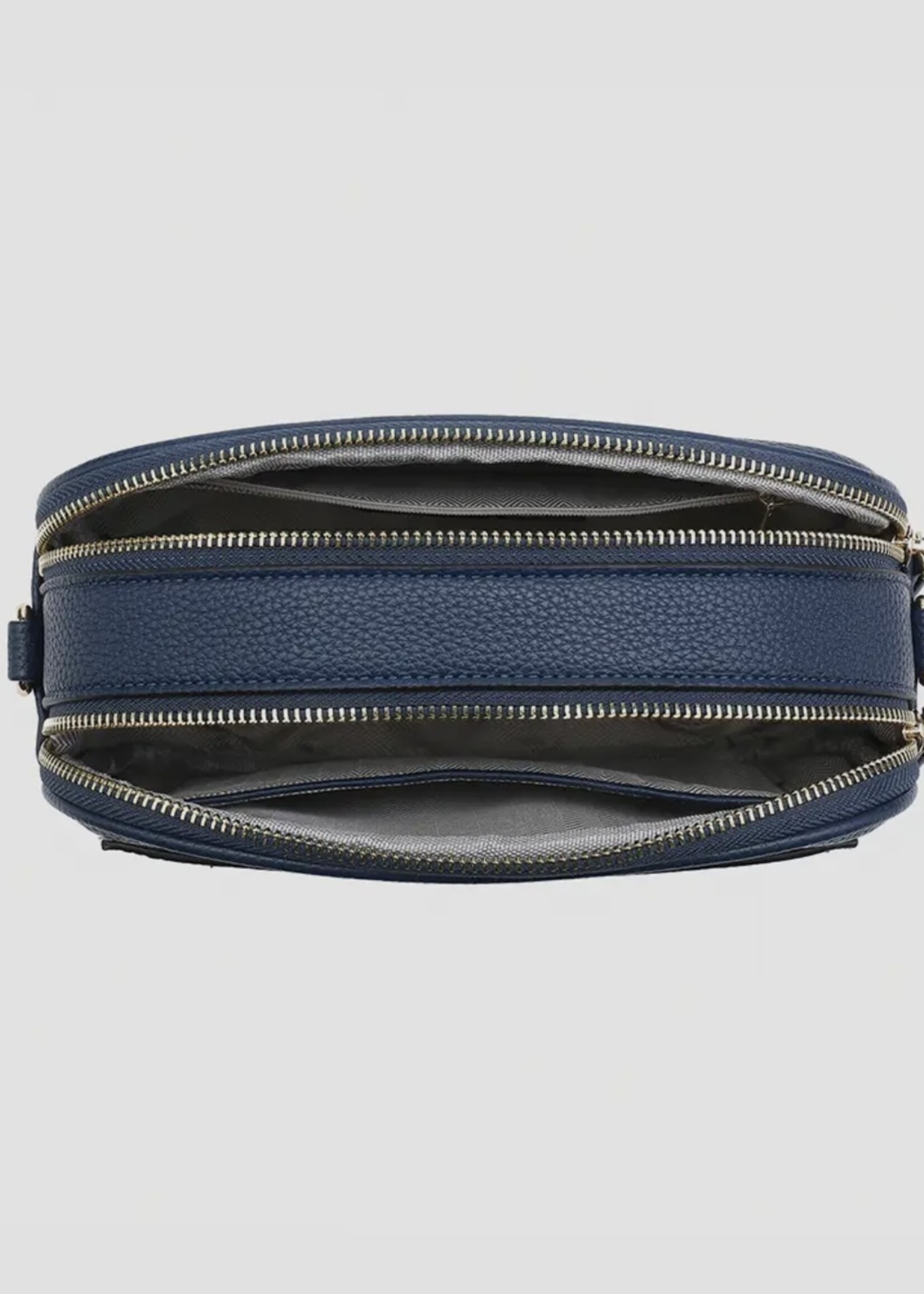 Jen & Co. Sky Dual Zip Crossbody in Navy